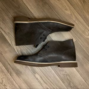 Clarks Black Chukka Boots